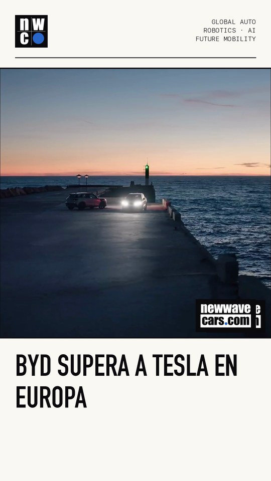 BYD supera a Tesla en Europa