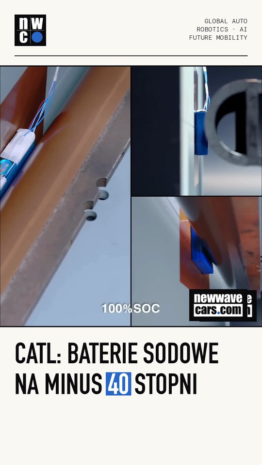 CATL: baterie sodowe na minus 40 stopni