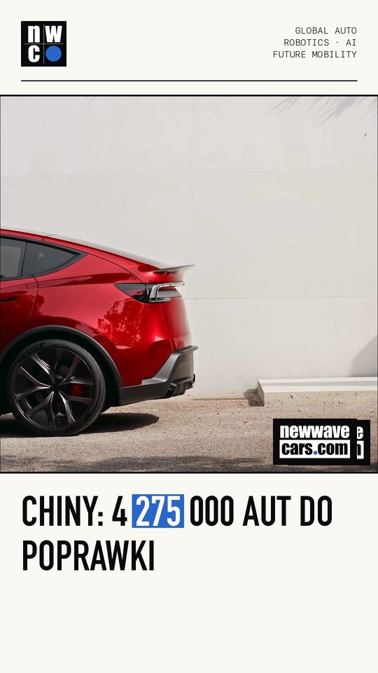 Chiny: 4 275 000 aut do poprawki
