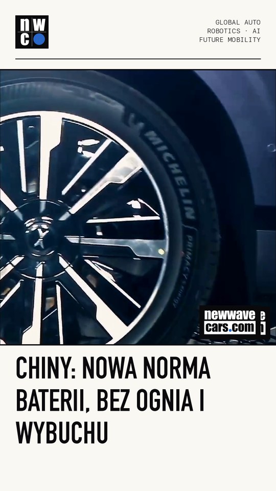 Chiny: nowa norma baterii, bez ognia i wybuchu