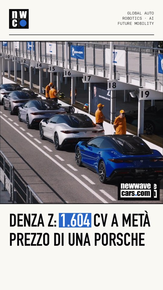 Denza Z: 1.604 CV a metà prezzo di una Porsche