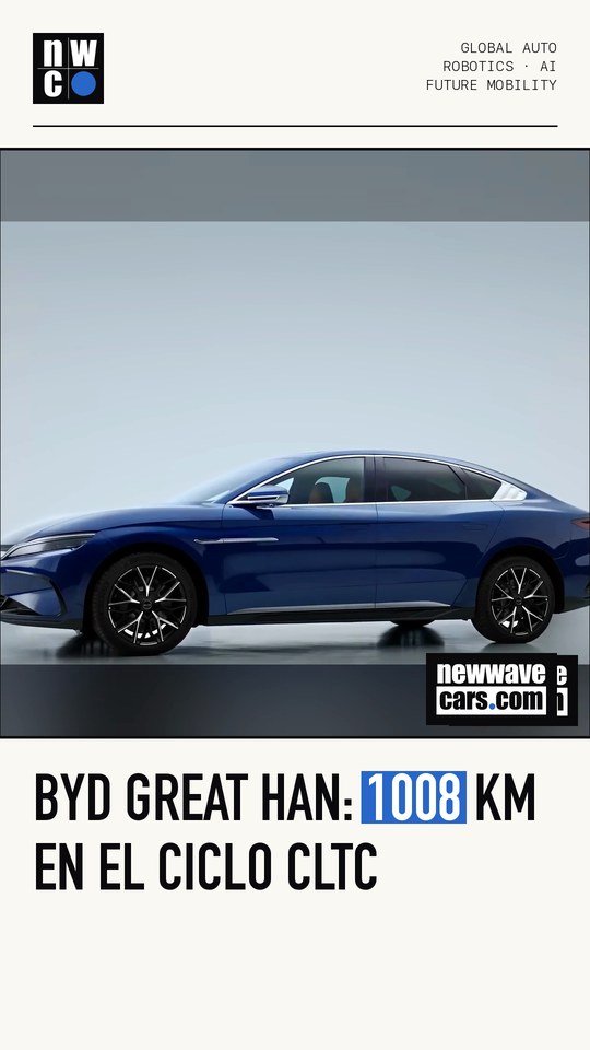 BYD Great Han: 1008 km en el ciclo CLTC