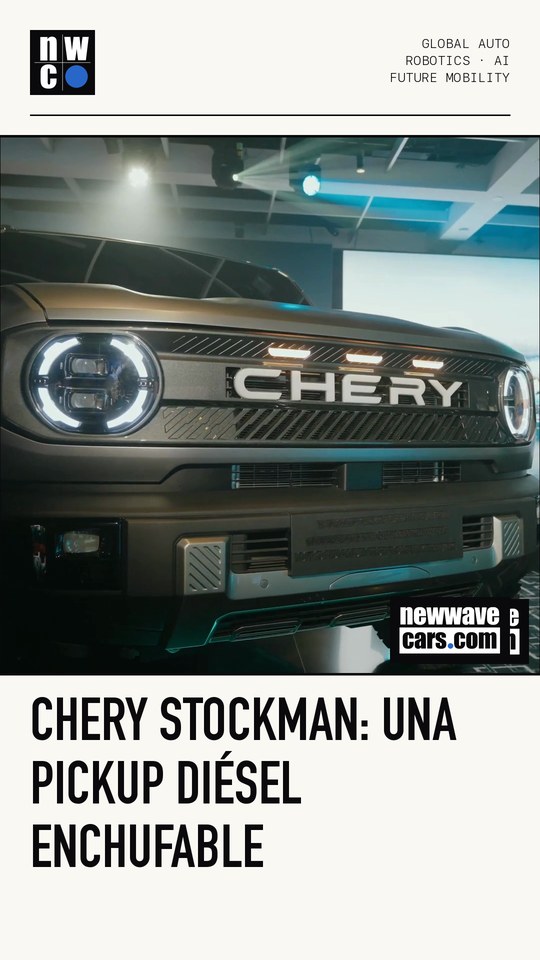 Chery Stockman: una pickup diésel enchufable