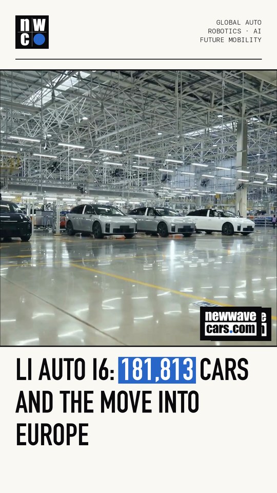 Li Auto i6: 181,813 cars and the move into Europe