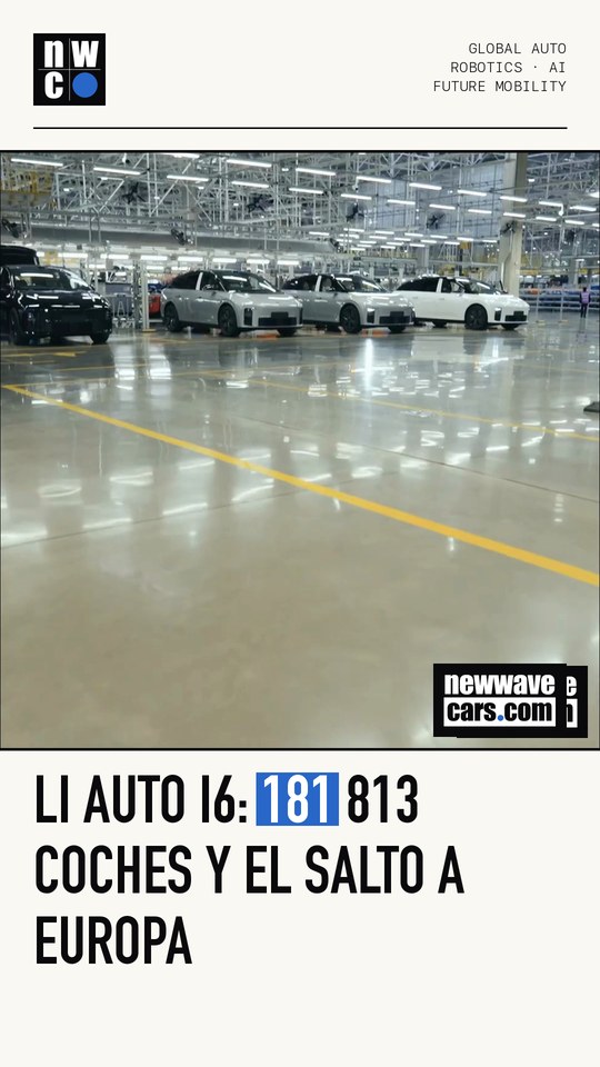 Li Auto i6: 181 813 coches y el salto a Europa