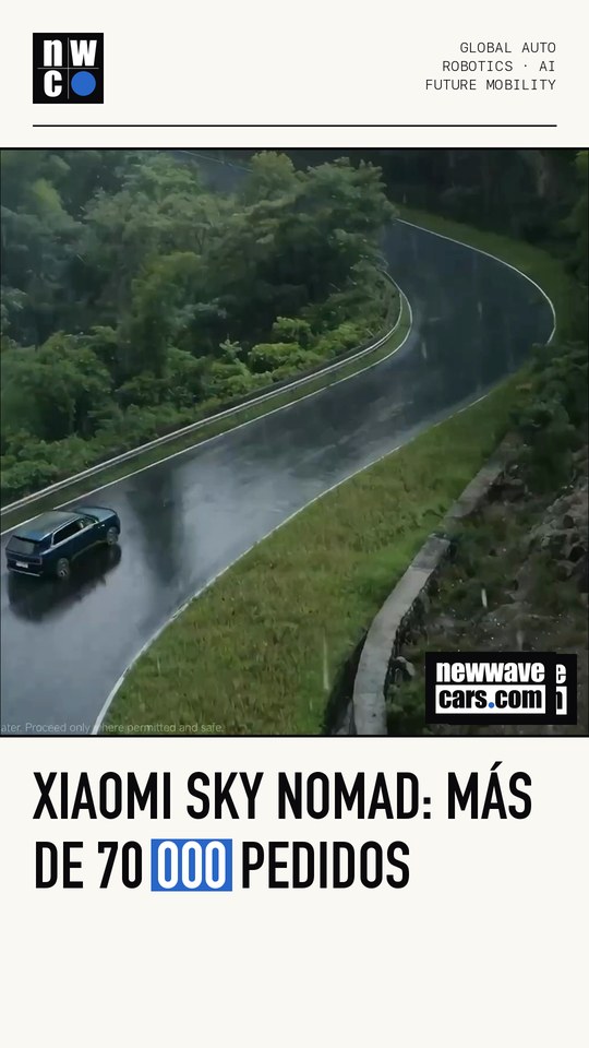 Xiaomi Sky Nomad: más de 70 000 pedidos