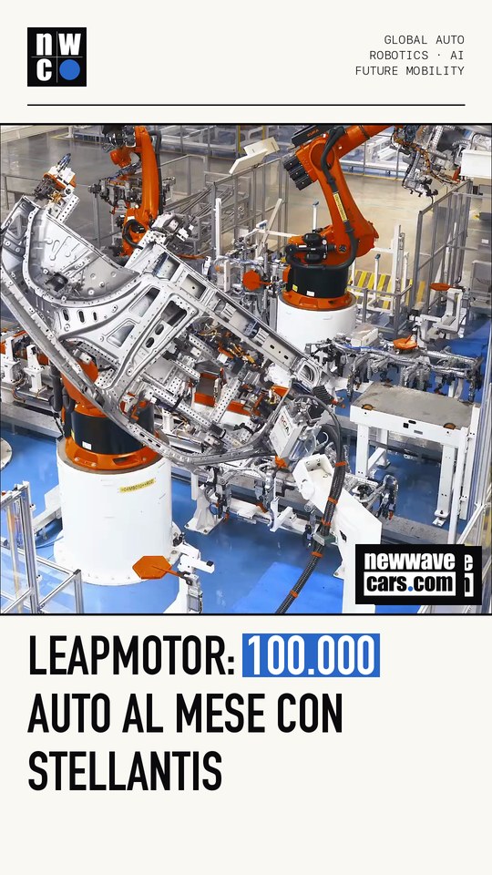 Leapmotor: 100.000 auto al mese con Stellantis