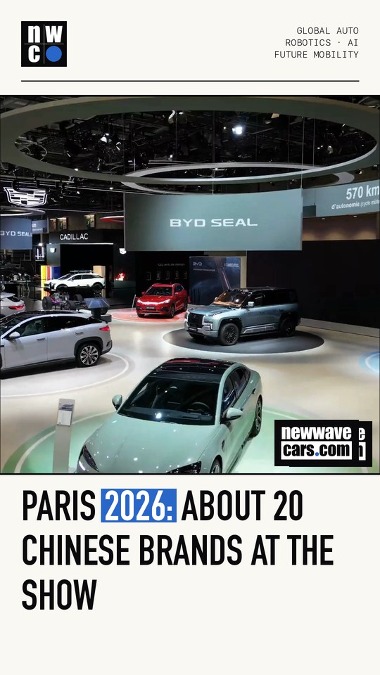 Paris 2026: about 20 Chinese brands at the show