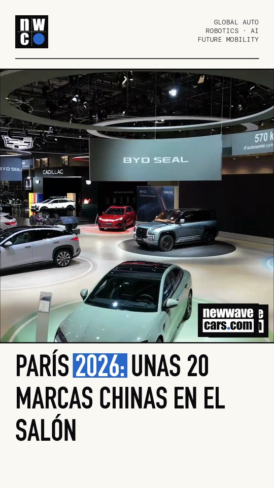 París 2026: unas 20 marcas chinas en el salón