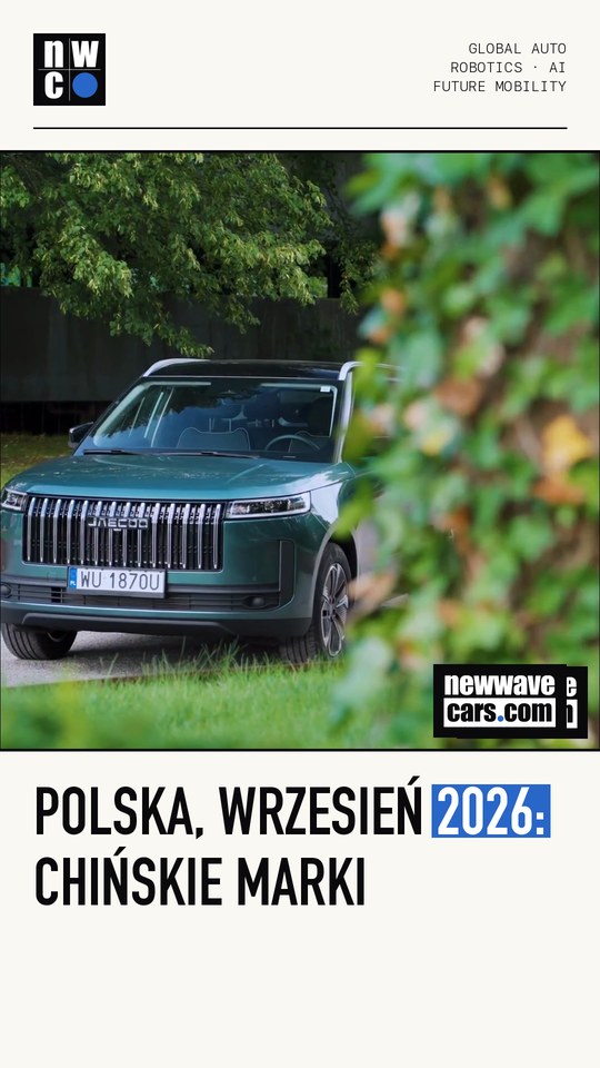 Polska, wrzesień 2026: chińskie marki