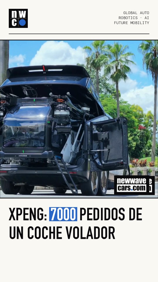 XPeng: 7000 pedidos de un coche volador