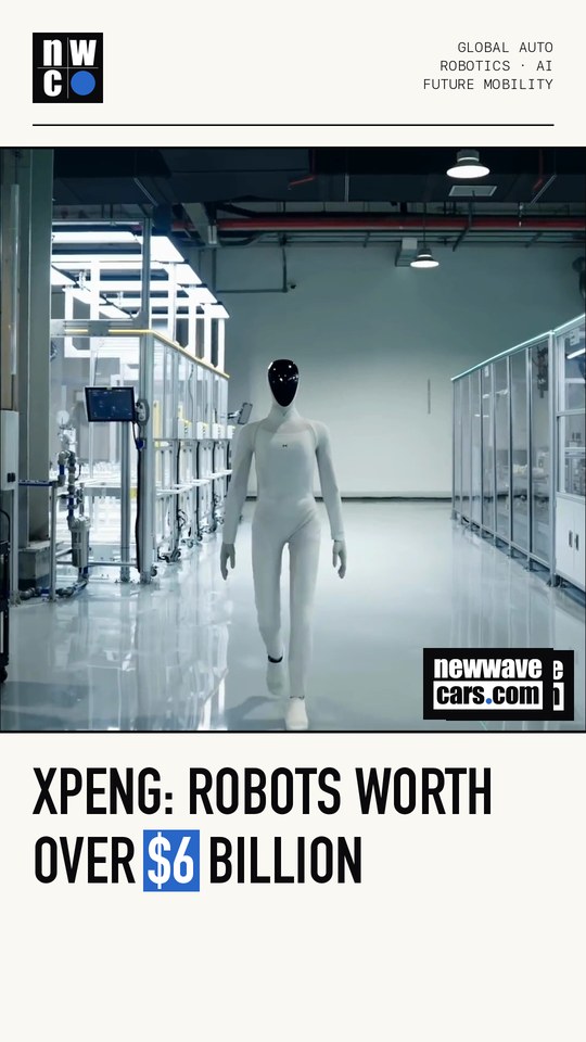 XPeng: robots worth over $6 billion