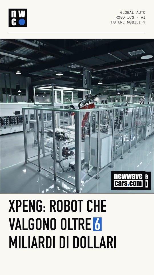 XPeng: robot che valgono oltre 6 miliardi di dollari