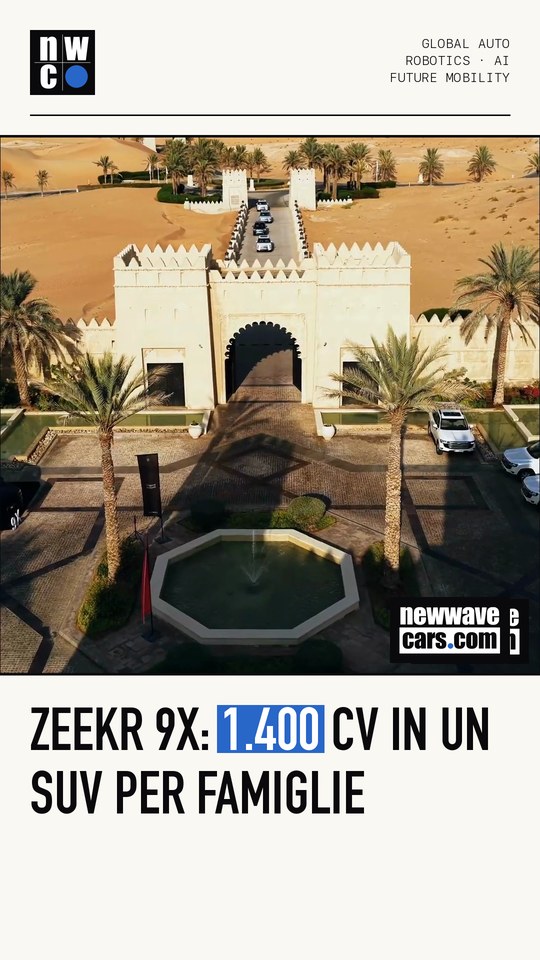 Zeekr 9X: 1.400 CV in un SUV per famiglie